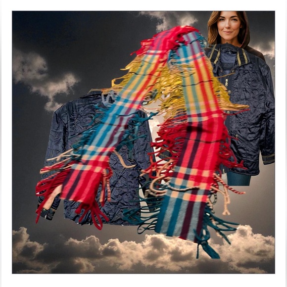 Burberry Multicolored Scarf Happy - Picture 1 of 5